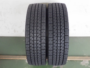 215/70R17.5 123/121J トーヨータイヤ M919 中古 9分山 2本セット スタッドレスタイヤ 2021年製 L16693