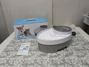 [ unused ] Osaka pickup welcome ji- force WAGWAG water faun ton automatic waterer one nyan3L... . for [KTIH078]