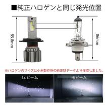 2022最新 LEDヘッドライト フォグランプ H4 H7 H8/H11/H16 HB3 HB4 HIR2 PSX26W PSX24W ファンレス 車検対応 DC12V 70W 16000LM 6000K_画像4