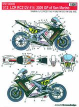 【STUDIO27】1/12 RC212V #14 サンマリノ 2009 デカール_画像2