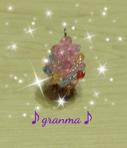 ♪granma♪クリスマスツリー＊ピンク＊