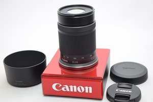 極上品★Canon キヤノン RF-S 55-210mm F5-7.1 IS STM★レンズフード付