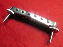 ★新品セール/最安値★GOTOH／GE103B-C◆国産 高品質 高精度 Gibson レスポール LP◇ナッシュビル ブリッジ 10.4mmピッチ Chrome/クローム_画像3