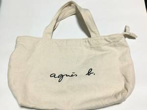 agnes b アニエスベー　ロゴミニトートバッグ ランチバッグ