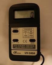 紫外線計測器 UV LIGHT METER Lutron UV-340A_画像1