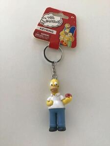 THE SIMPSONS(シンプソンズ)ホーマー・シンプソン/キーリング/キーホルダー/ドーナツ