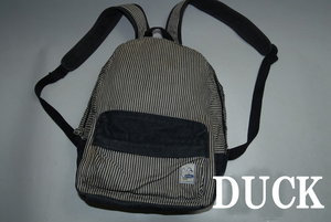 ★DSC3934★驚愕の最終価格！完売必至！早い者勝ち！★DUCK★ストリートで大注目！高級感抜群！傑作ベストセラー！リュックサック/バッグ