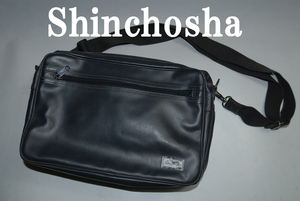 DSC3936★驚愕の最終価格！完売必至！早い者勝ち！★SHINCHOSHA★ストリート注目！高級感抜群！ビジネス～プライベート！ショルダー/バッグ