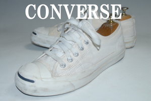 *DSC4159*... 1000 jpy complete selling out!* Converse / Jack purcell /24.5./ low / white / strongest sneakers! presence eminent! attention. 1 pair!