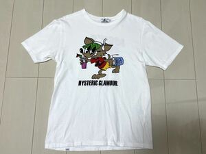 HYSTERIC GLAMOUR ヒステリックグラマー 　JOEY'S AFFAIRプリント　キャラクター　Ｔシャツ　NO.11050