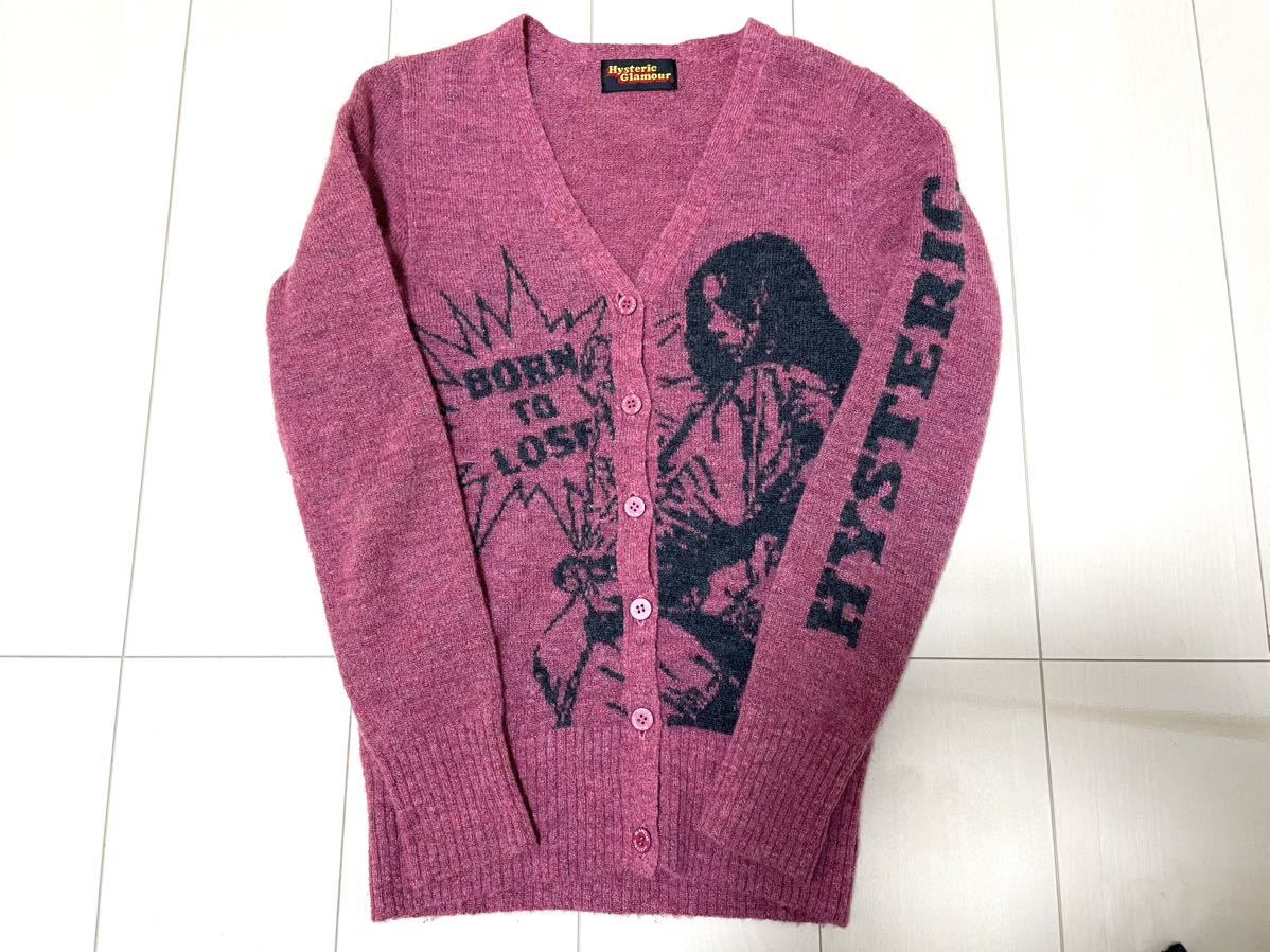 ヒステリックグラマー90's 00初期 カーディガン HYSTERIC GLAMOUR 旧