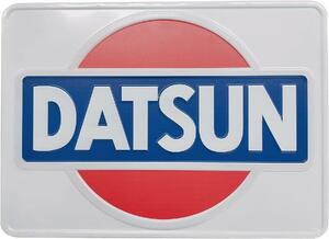  Nissan официальный лицензия товар NISSAN официальный товары DATSUNtin автограф plate (DAT-TS4900)