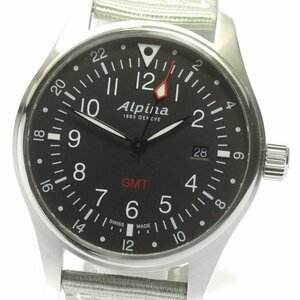 アルピナ Alpina AL-247B4S6 スタータイマー GMT デイト クォーツ メンズ 未使用品 箱・保証書付き_684121【ev20】