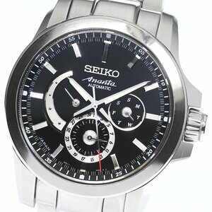 セイコー SEIKO SAEC011/6R21-00E0 ブライツ アナンタ パワーリザーブ 自動巻き メンズ _776022