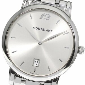  Montblanc MONTBLANC 108768 Star Classic Date кварц мужской прекрасный товар коробка * с гарантией ._772474