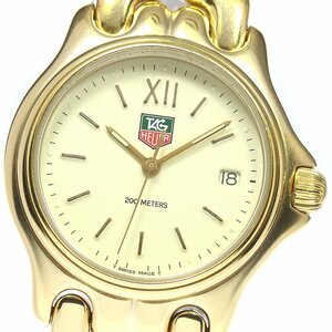 タグホイヤー TAG HEUER S04.713M セル デイト クォーツ ボーイズ 保証書付き_761750【ev10】