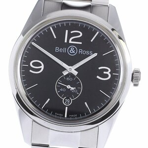 ベル＆ロス Bell＆Ross BR123-95-SP オフィサー スモールセコンド 自動巻き メンズ _776458【ev10】