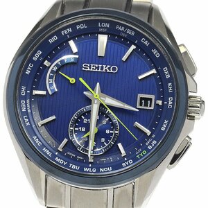 SEIKO SEIKO SAGA299/8B63-0AV0 BRIET World Time Solar Radio Box/Granty с гарантией с гарантией_776982