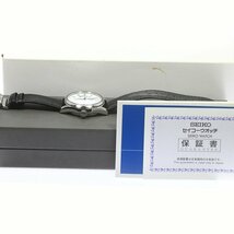 セイコー SEIKO SARW035/6R27-00L0 プレザージュ パワーリザーブ 琺瑯ダイヤル 自動巻き メンズ 極美品 箱・保証書付き_769811_画像2