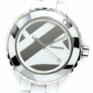  Chanel CHANEL H5582 J12 Untitled 38mm white ceramic worldwide limitation 1200ps.@ self-winding watch men's beautiful goods _771667