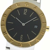 ブルガリ BVLGARI BB33SGL ブルガリブルガリ YGベゼル デイト クォーツ メンズ _770653_画像1