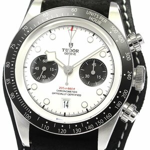  Tudor TUDOR 79360N black Bay Chrono Date self-winding watch men's box * written guarantee attaching ._775461