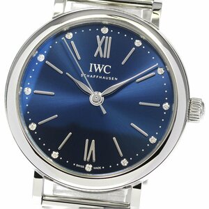 IWC IWC SCHAFFHAUSEN IW357404 ポートフィノ オートマティック 自動巻き ボーイズ 美品 箱・保証書付き_775645