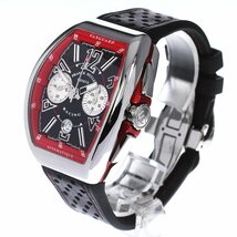 フランクミュラー FRANCK MULLER V45CCDTRCG ヴァンガード レーシング クロノブラフ 自動巻き メンズ 良品 箱・保証書付き_778220_画像3