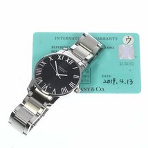 ティファニー TIFFANY&Co. Z1800.68.10A10A00A アトラスドーム デイト 自動巻き メンズ 美品 保証書付き_777344_画像2