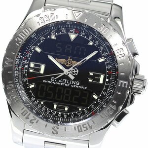  with translation Breitling BREITLING A78363 air Wolf quartz men's written guarantee attaching ._765258[ev15]