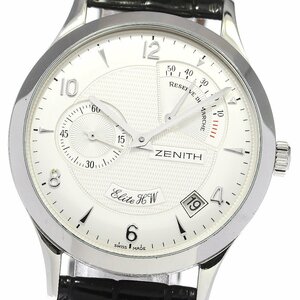  Zenith ZENITH 01.1125.655 Elite HW reserve do maru she power reserve hand winding men's _771245