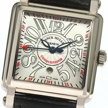 フランクミュラー FRANCK MULLER 10000L コンキスタドール K18WG 自動巻き レディース 良品 箱・保証書付き_778562_画像1