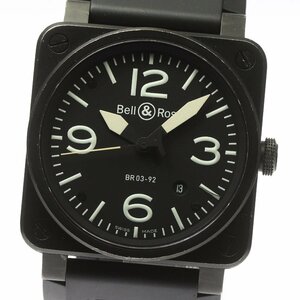 ベル＆ロス Bell＆Ross BR03-92 デイト 自動巻き メンズ _780725