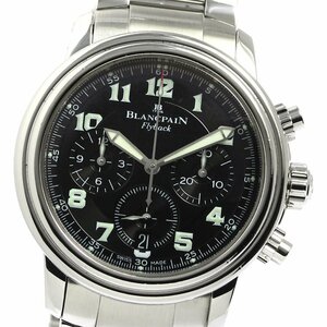  Blancpain Blancpainre man fly back chronograph self-winding watch men's superior article _778248