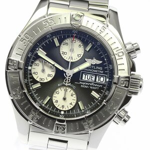 ブライトリング BREITLING A13340 スーパーオーシャン クロノグラフ デイデイト 自動巻き メンズ 良品 _779028