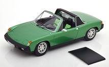 ノレブ　1/18　VW/ポルシェ・914 2.0　metgreen　1975　屋根着脱_画像2