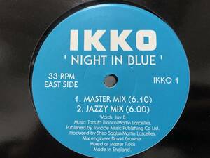レコード IKKO NIGHT IN BLUE 川井郁子 鷺巣詩郎 ヴァイオリン バイオリン 231020-38