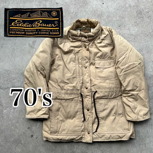 70's Eddie Bauer ダウンジャケット 古着