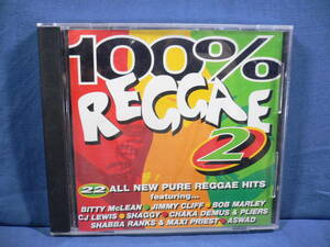 ★100％ REGGAE 2★22 ALL NEW PURE REGGAE HITS★ボブ・マーリー&ザ・ウェイラーズ/マキシ・プリースト/アスワド★全22曲 レゲエヒッツ★