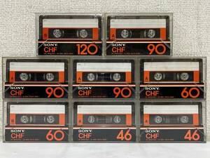 *0Z547 SONY cassette tape CHF/120 other 8 pcs set 0*