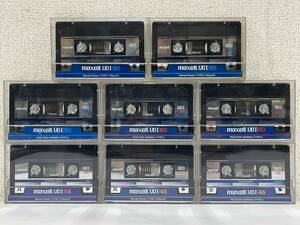 ●○Z581 maxell カセットテープ ULTRA DYNAMIC UDI/90 他 8本セット○●