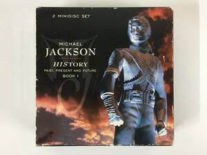 ★☆Z687 MD Mini Disc MICHAEL JACKSON マイケル・ジャクソン HISTORY ヒストリー 2本組☆★