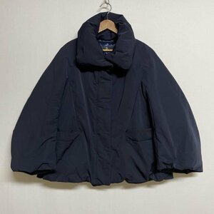 ユニクロ UNIQLO ＋J / ユニクロ プラスジェイ　ビッグカラー フレアスリーブ ダウンジャケット 9-L3202 L 紺 / ネイビー 無地