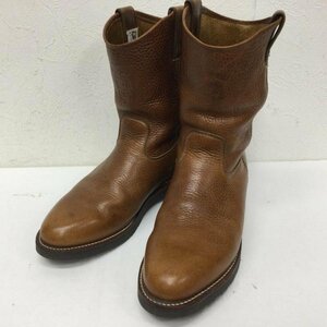  Chippewa 91060 PECOS BOOTS 90's Vintage pekos boots 2EE sole trim change ending 609 boots boots US:9 tea / Brown 