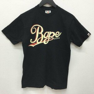 アベイシングエイプ ビッグ ロゴプリント 半袖Ｔシャツ 日本製 609 Tシャツ Tシャツ S 黒 / ブラック ロゴ、文字