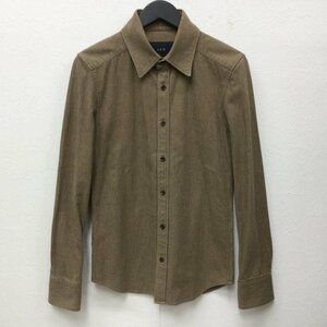 エーケーエム S022 2WAY STRETCH HOUNDTOOTH PLAIN SHIRT ストレッチ 千鳥格子 長袖シャツ 609 シャツ、ブラウス シャツ、ブラウス