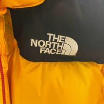 sm2445 ノースフェイス ダウン ヌプシ バルトロ THE NORTH FACE シュプリーム 希少 レディースL 黄色 700FP WINDSTOPPER_画像4