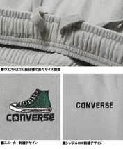 【新品】 2L ネイビー×シューズ刺繍 コンバース(CONVERSE) イージーパンツ メンズ 大きいサイズ もちもち のびのび ストレッチ ゆったり_画像8