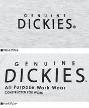 【新品】 2L グレー ジェニュイン ディッキーズ(GENUINE Dickies) トレーナー メンズ 大きいサイズ ダンボール ストレッチ ドライ ロゴ プ_画像9