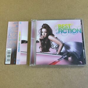 送料無料☆安室奈美恵『BEST FICTION』CD＋DVD75分収録☆PV集収録☆帯付☆美品☆ベストアルバム☆325の画像1